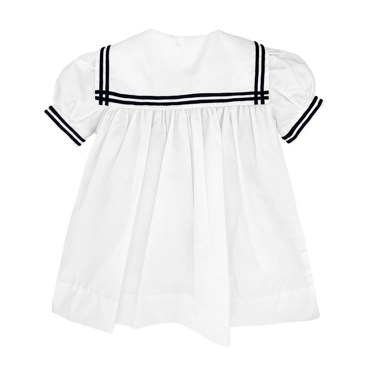 SAILOR DRESS- WHITE  MiMi Kids
