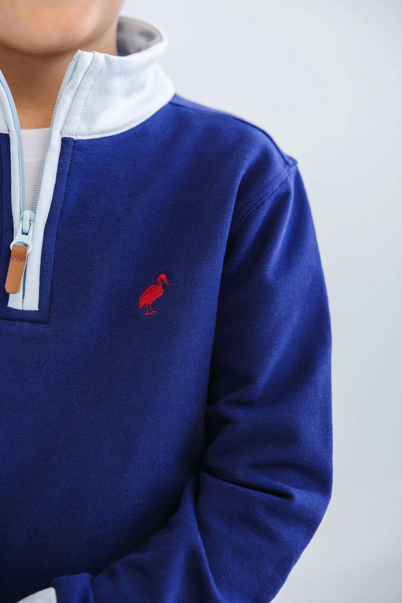 Hayword Half-Zip - Carolina Hunt Club with Nantucket Red