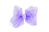4" ORCHID WATERPROOF BOW