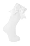 Carlomagno Knee Sock with Double Bow