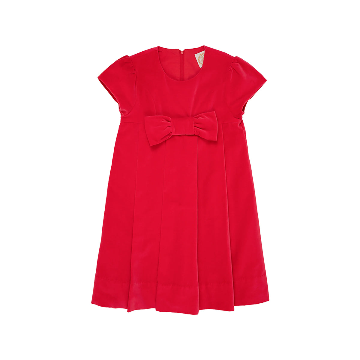 DARCY DRESS VELVETEEN RICHMOND RED