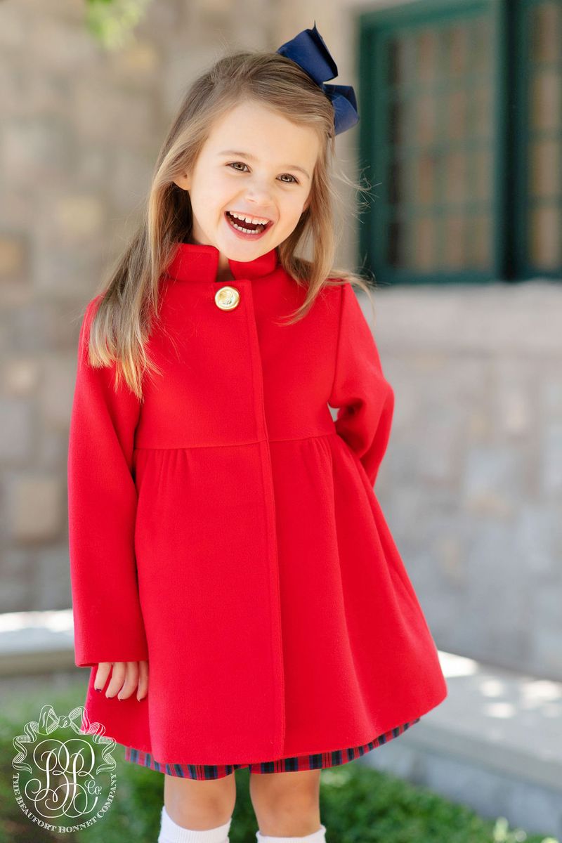 Girls peacoat top
