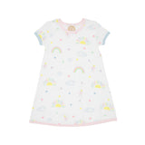 POLLY PLAY DRESS - IT'S ALL SUNSHINE AND RAINBOWS WITH SEA ISLAND SEAFOAM