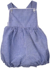 BOYS NAVY AND WHITE SEERSUCKER BUBBLE
