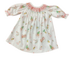 BABYS FIRST CHRISTMAS SMOCKED DRESS