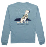 LONG SLEEVE TEE - BABY GOOD BOY STEEL BLUE