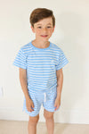 CARTER CREWNECK - SARASOTA SKY STRIPE