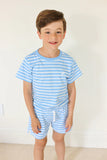 CARTER CREWNECK - SARASOTA SKY STRIPE