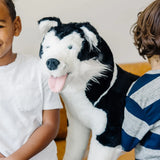 HUSKY GIANT STUFFED ANIMAL