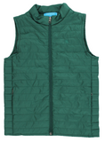 QUILTED VEST - FOREST