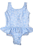 RUFFLE SWIMSUIT - BOWS