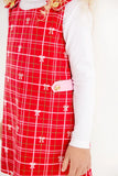 JANIE JUMPER - TORRINGTON TARTAN WITH PIER PARTY PINK
