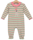 PUPPY RUFFLE ROMPER
