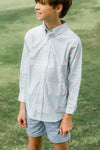 PERFORMANCE ROSCOE BUTTON DOWN SHIRT - SPRINGTIME