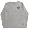 LONG SLEEVE LOGO TEE - DEER ON OATMEAL