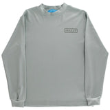 PERFORMANCE LONG SLEEVE LOGO TEE - FOOTBALL ON SAGE