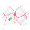 KING BIRTHDAY EMBROIDERED BOW