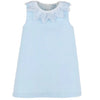 CHIC SLEEVELESS DRESS - BLUE