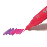 COLOR LAYERS DOUBLE ENDED LAYERING MARKERS - SET OF 8