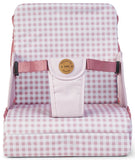 PORTABLE HIGH - CHAIR - PINK VICHY