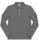 MARINER LONG SLEEVE POLO - GREYSTONE