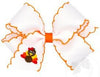 MEDIUM MOONSTITCH EMBROIDERED TURKEY BOW