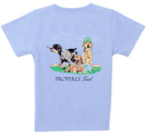 BABY DIAMOND DOGS SS LIGHT BLUE