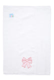 BOW APPLIQUE BURP - PINK