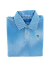 PERFORMANCE SHORTSLEEVE STRIPE POLO - CAPRI