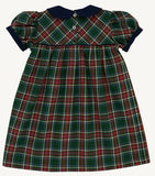 DALE DRESS - PINEHILL PLAID WITH NANTUCKET NAVY