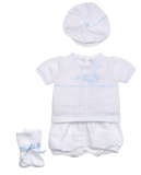 FOUR PIECE AIRPLANE INFANT SET