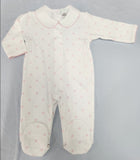LA LUNA PIMA FOOTIES PINK CROWN