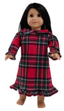 DOLLY'S GOLDIE LOCKS NIGHTGOWN - SOCIETY PREP PLAID
