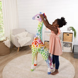 RAINBOW GIRAFFE PLUSH
