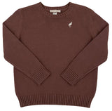 ISAAC'S SWEATER - GRAY BAY BROWN