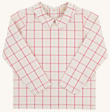 PETER PAN COLLAR SHIRT - OAK PARK PLAID