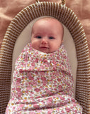 MUSLIN SWADDLE - ROSE GARDEN