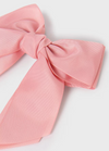 GIRLS CORAL BOW HAIR CLIP