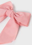 GIRLS CORAL BOW HAIR CLIP