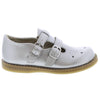 FOOTMATES DANIELLE DOUBLE STRAP MARY JANE SILVER