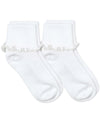 RIPPLE EDGE SMOOTH TOE TURN CUFF SOCKS 2 PAIR PACK