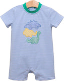 DINOSAUR  ROMPER