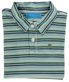PERFORMANCE HARRY LONG SLEEVE POLO - FOREST