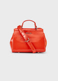 SATCHEL  BAG- BRIGHT ORANGE