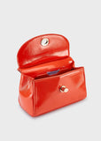 SATCHEL  BAG- BRIGHT ORANGE