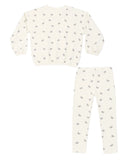 SPONGEY KNIT SET - BUTTERFLY DITSY