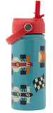 INSULATED STAINLESS STEEL BOTTLE WITH HANDLE - RACECAR