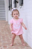 BABY GIRL BUBBLE - PINK HALLOWEEN JACK O' LANTERN