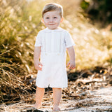 DRESSY LACE BOBBY SUIT - WHITE