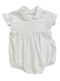 LULU BEBE NOAH CROSS SMOCK BOY BUBBLE